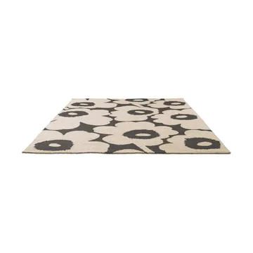 Unikko matta outdoor - Charcoal-white, 250x350 cm - Marimekko