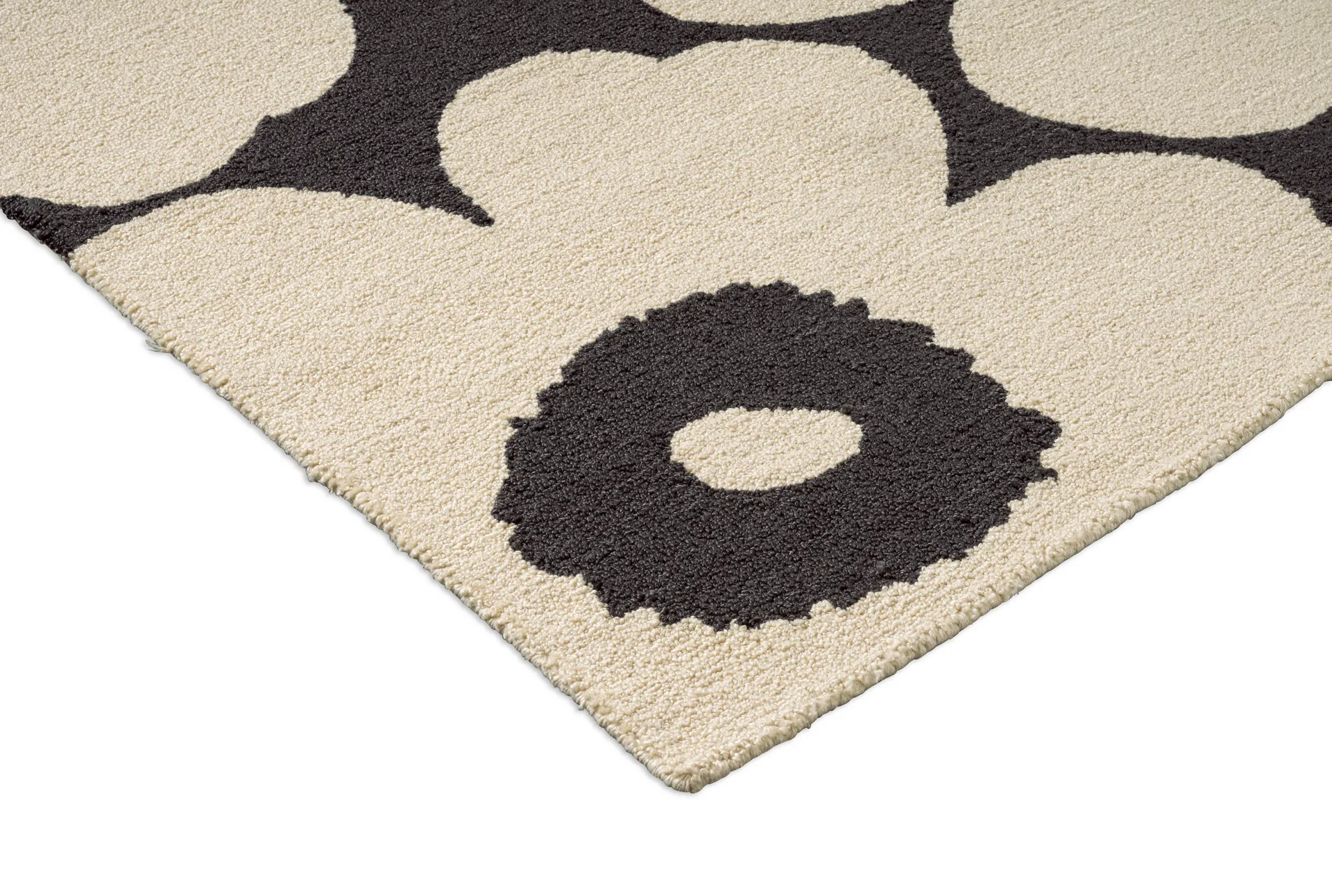 Unikko matta outdoor, Charcoal-white, 250x350 cm Marimekko