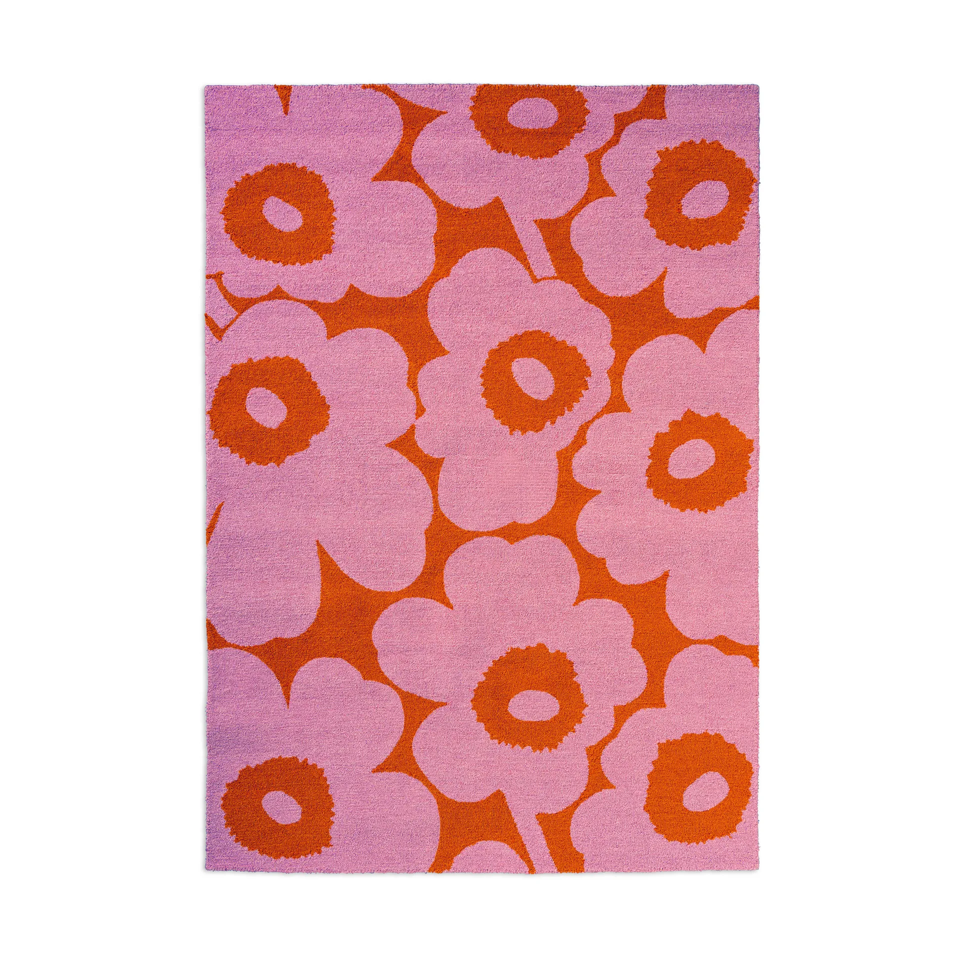 Unikko matta outdoor, Pink-orange, 250x350 cm Marimekko