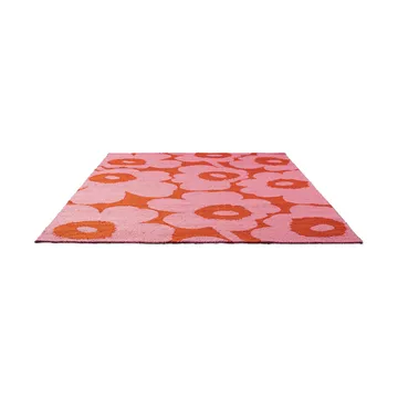 Unikko matta outdoor - Pink-orange, 250x350 cm - Marimekko