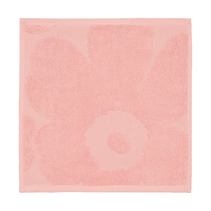 Unikko Mini handduk 30x30 cm - Pink-powder - Marimekko