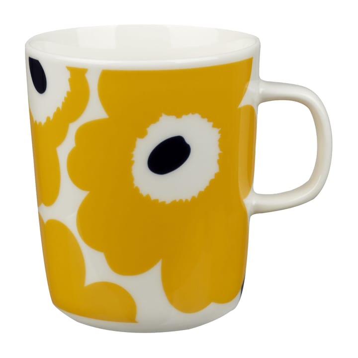 Unikko mugg 25 cl - Vit-gul - Marimekko