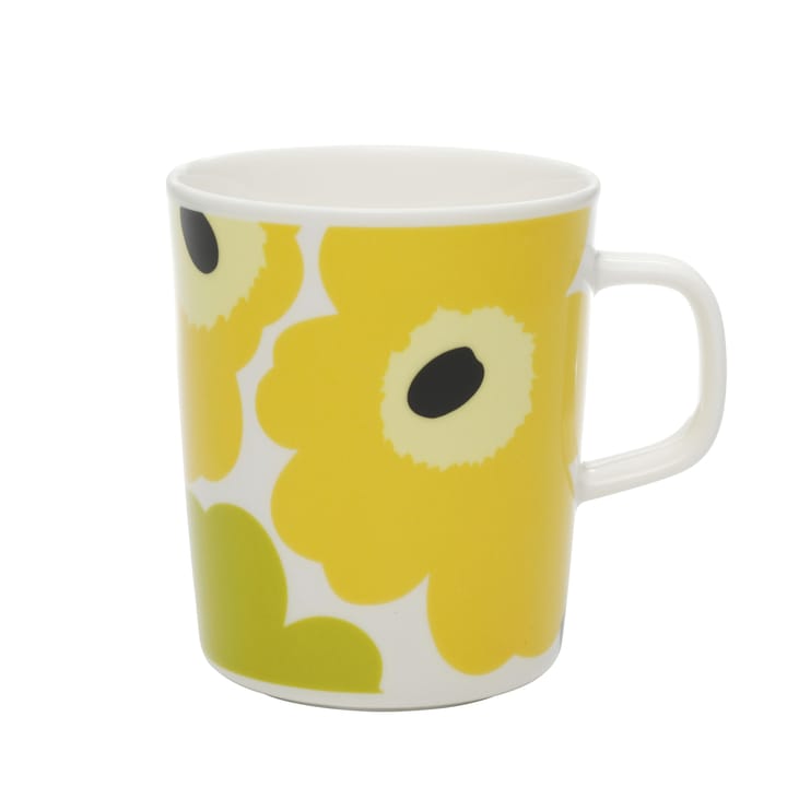 Unikko mugg 25 cl - Vit-lime - Marimekko