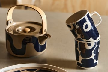 Unikko mugg 25 cl - Vit-mörkblå - Marimekko