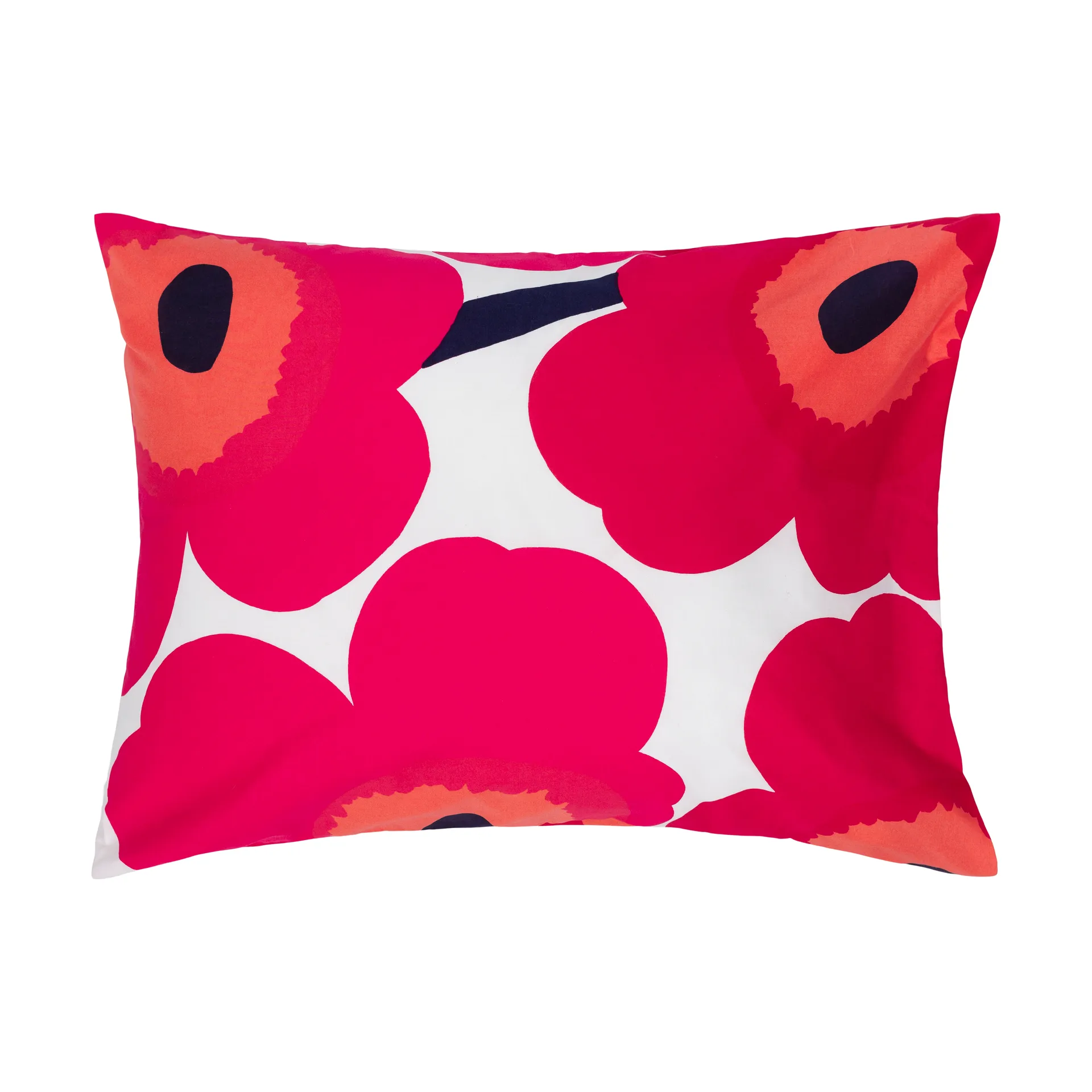 Unikko örngott 50x60 cm, Röd Marimekko