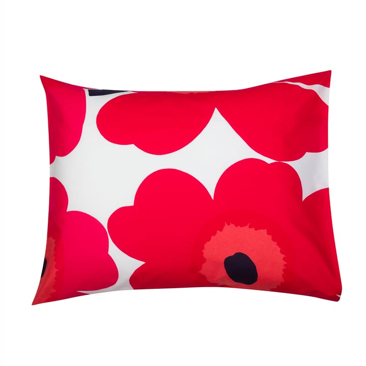 Unikko örngott 50x60 cm, röd Marimekko