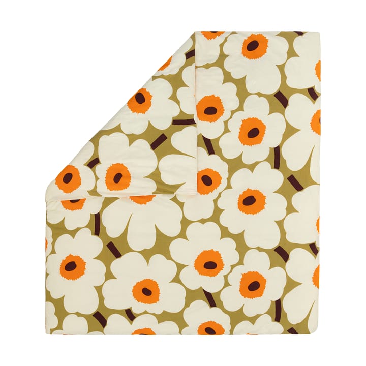 Unikko påslakan 220x240 cm - Beige - Marimekko