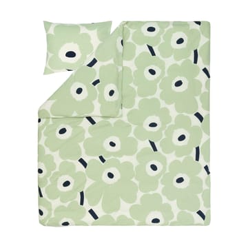 Unikko påslakan 220x240 cm - Off white-sage-dark blue - Marimekko