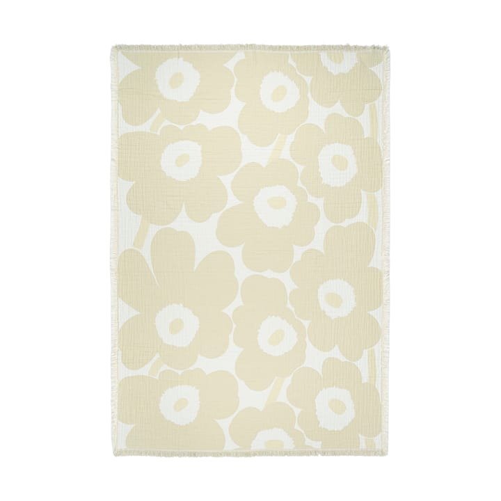 Unikko pläd 150x220 cm - Ecru - Marimekko