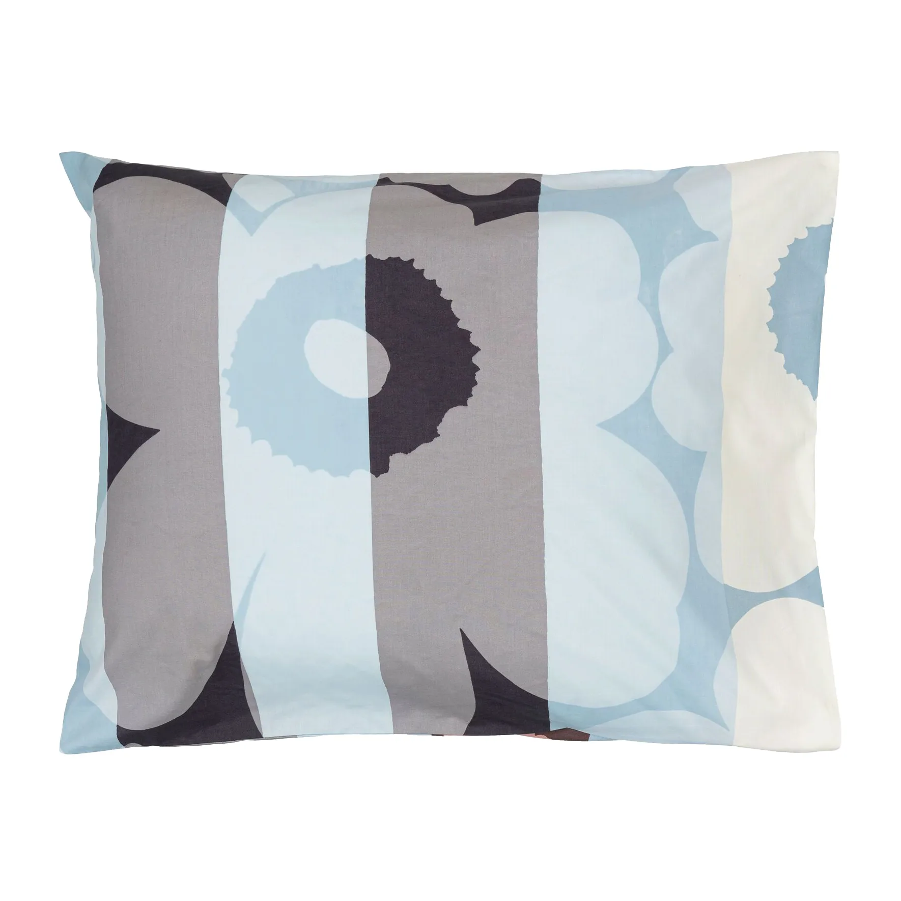 Unikko Ralli örngott 50x60 cm, Off white-peach-blue Marimekko