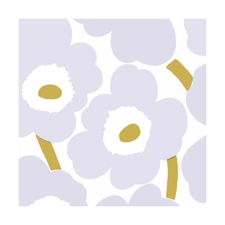 Unikko servett 33x33 cm 20-pack - Grey - Marimekko