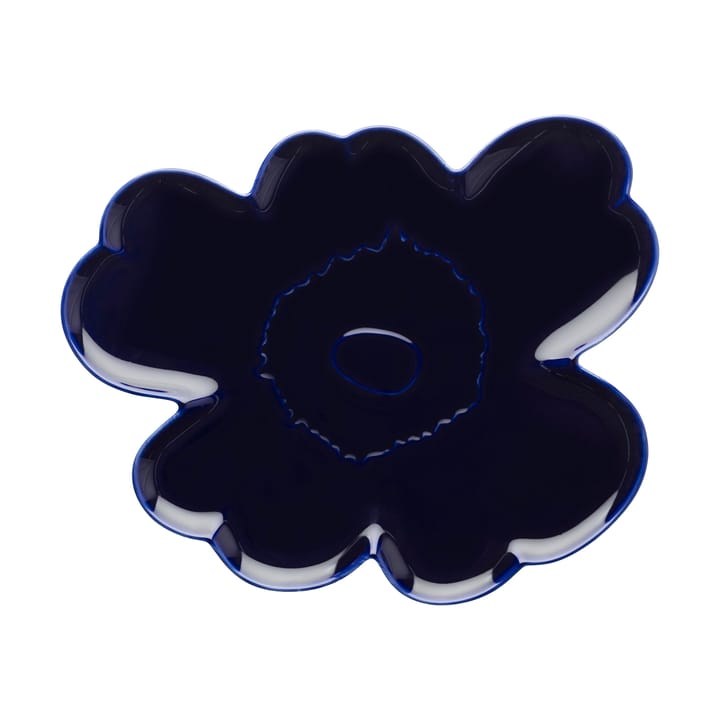 Unikko Shape fat 32 cm, Blue Marimekko