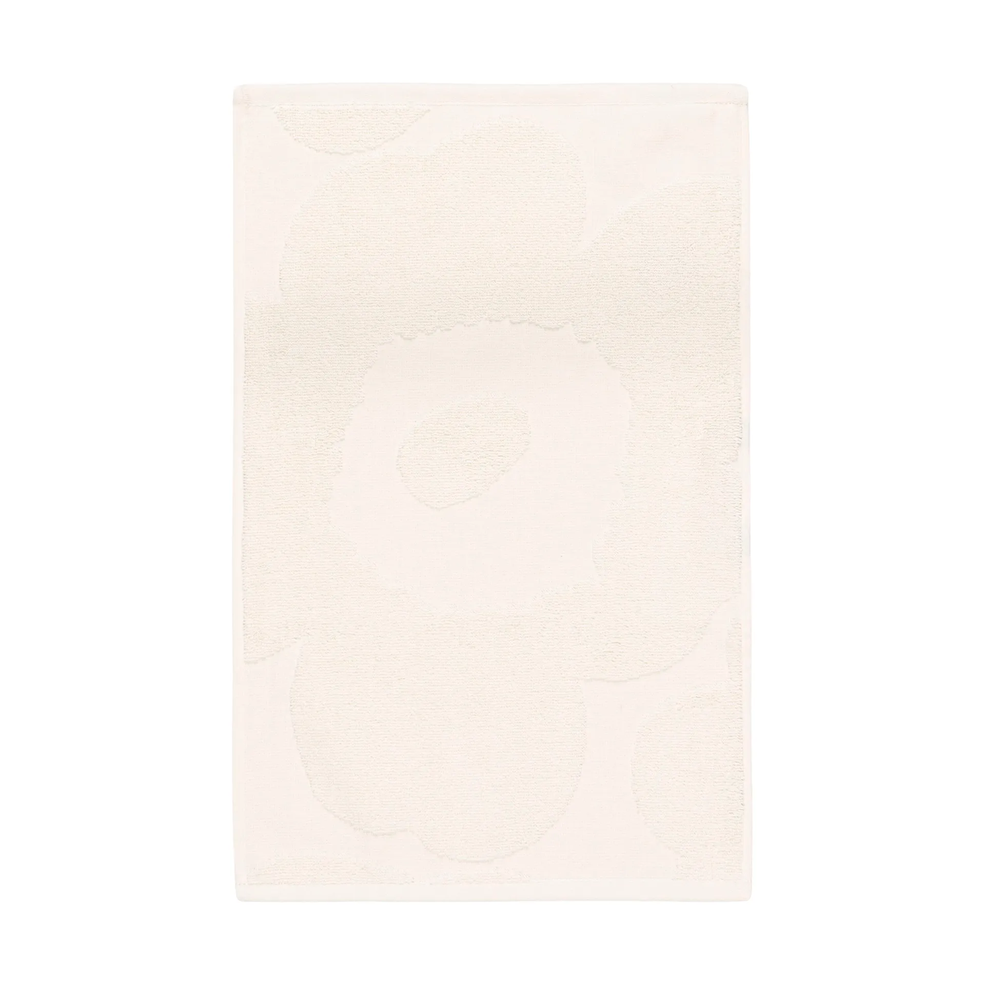 Unikko solid gästhandduk 32x50 cm, Ecru Marimekko