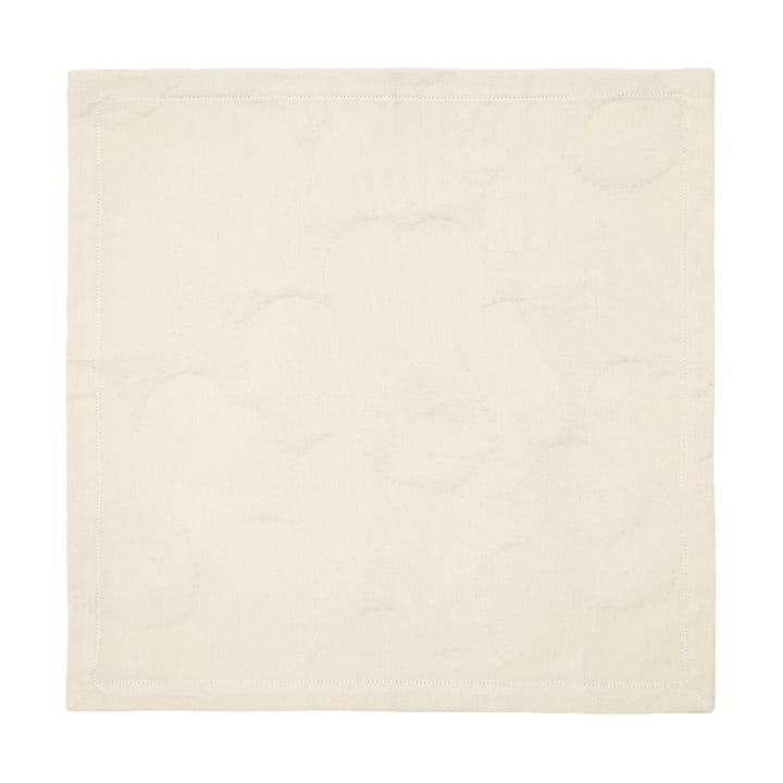 Unikko tygservett 40x40 3-pack, White-off white Marimekko