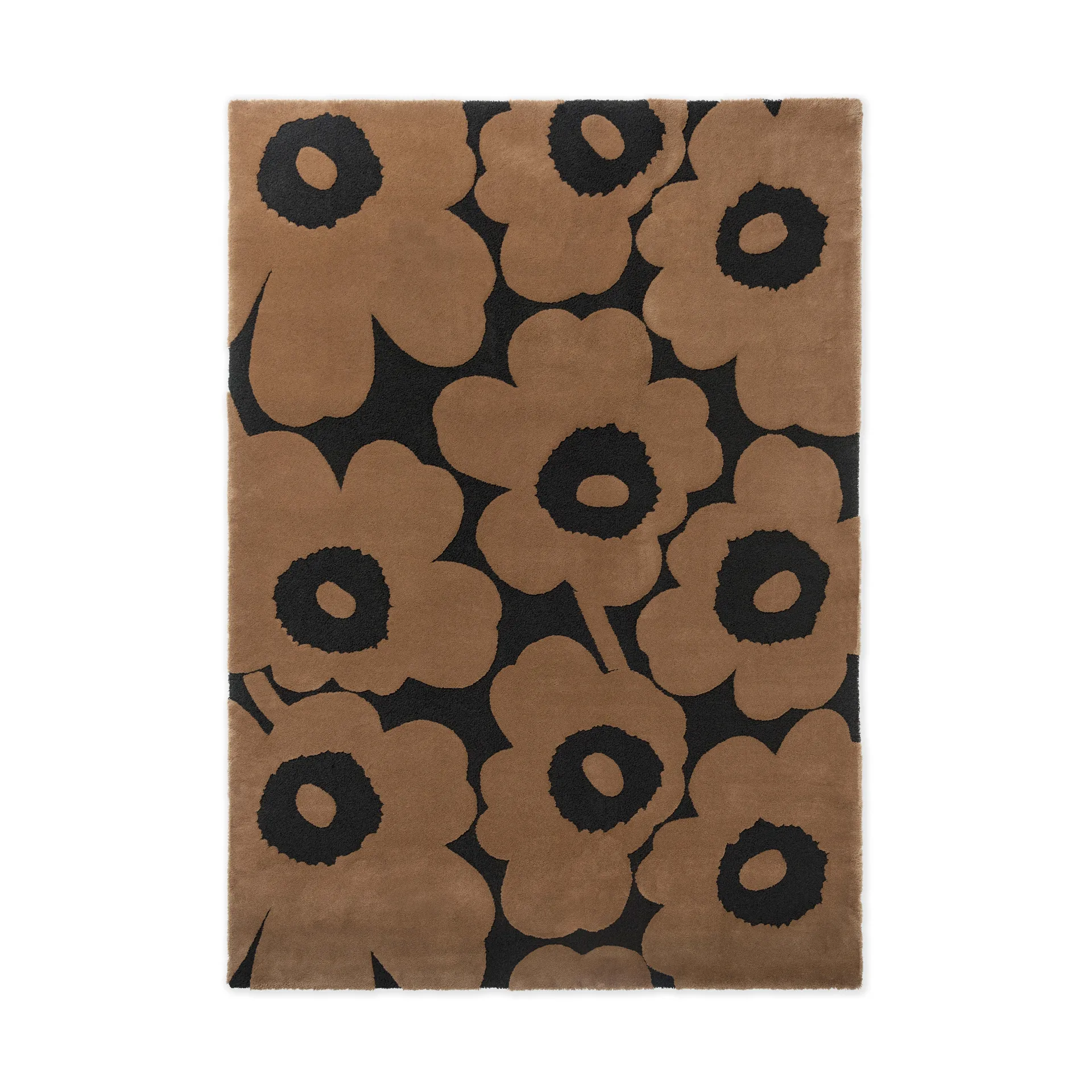 Unikko ullmatta, Beige, 250x350 cm Marimekko