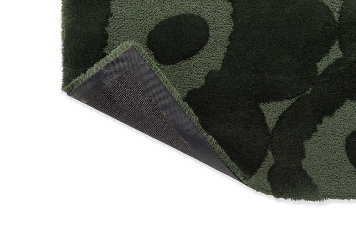 Unikko ullmatta, Dark Green, 140x200 cm Marimekko