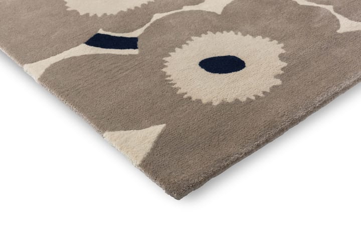 Unikko ullmatta, Greige, 140x200 cm Marimekko