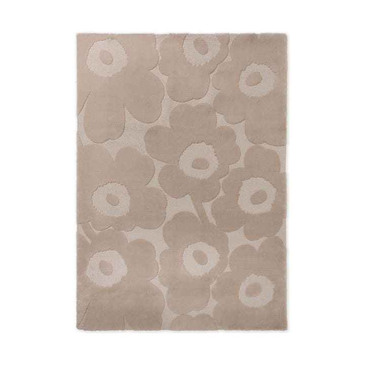 Unikko ullmatta - Light Beige, 140x200 cm - Marimekko