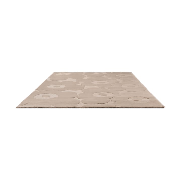 Unikko ullmatta, Light Beige, 140x200 cm Marimekko