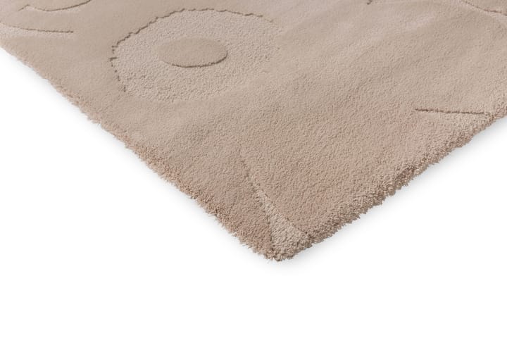 Unikko ullmatta, Light Beige, 140x200 cm Marimekko