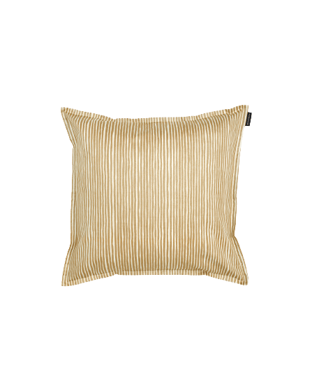 Varvunraita kuddfodral 40x40 cm, Gold Marimekko