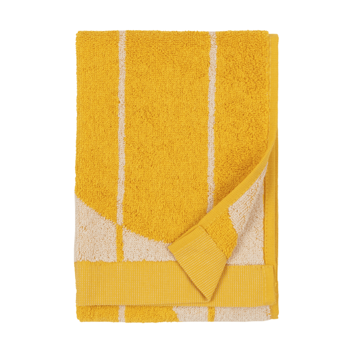 Vesi Unikko gästhandduk 30x50 cm - Spring yellow-ecru - Marimekko