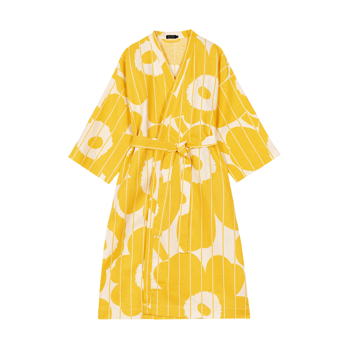 Vesi Unikko morgonrock L/XL, Spring yellow-ecru Marimekko