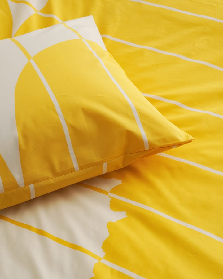 Vesi Unikko örngott 50x60 cm, Spring yellow-ecru Marimekko