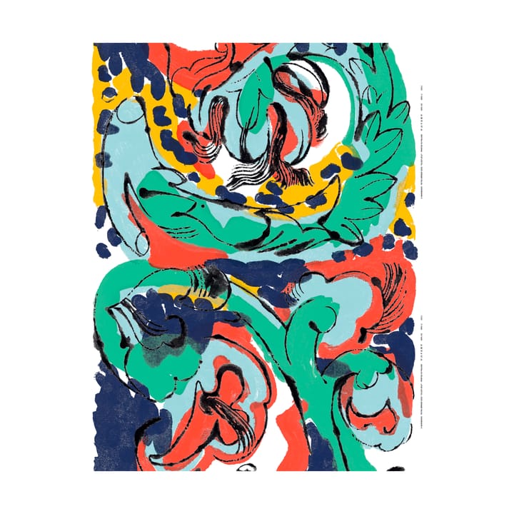 Vildstjälk tyg - Multi - Marimekko