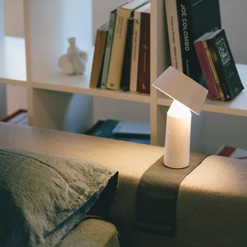 Bicoca portabel bordslampa - offwhite - Marset
