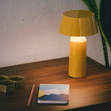 Bicoca portabel bordslampa - yellow - Marset