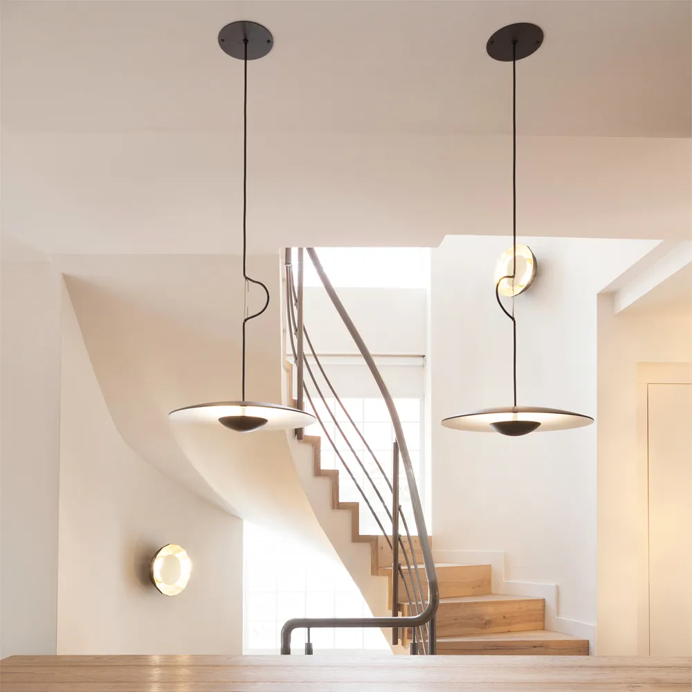 Ginger 32 pendel, wenge, svart upphänge Marset