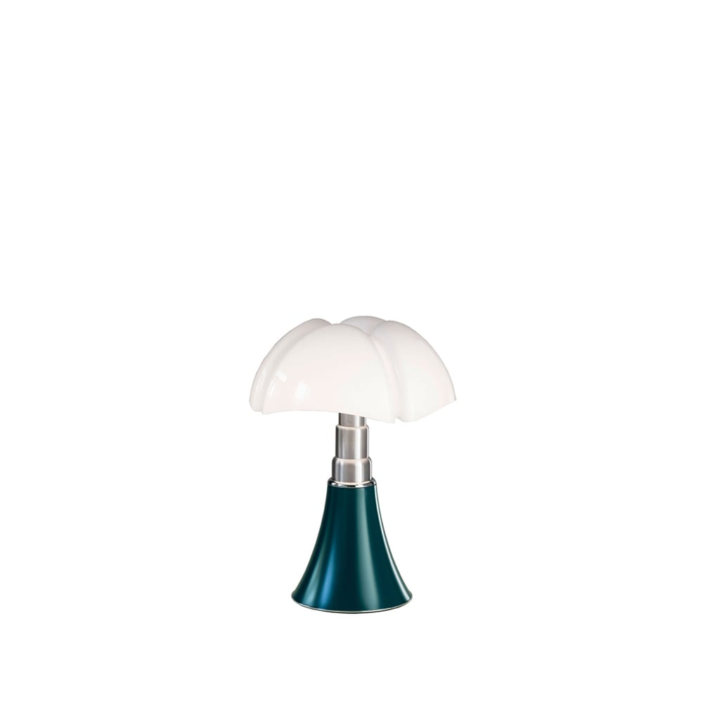 Martinelli Lucé Pipistrello Mini bordslampa agave grön-vit skärm