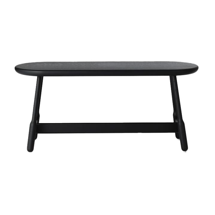 Albert bänk 160 cm - Svartbetsad ek - Massproductions