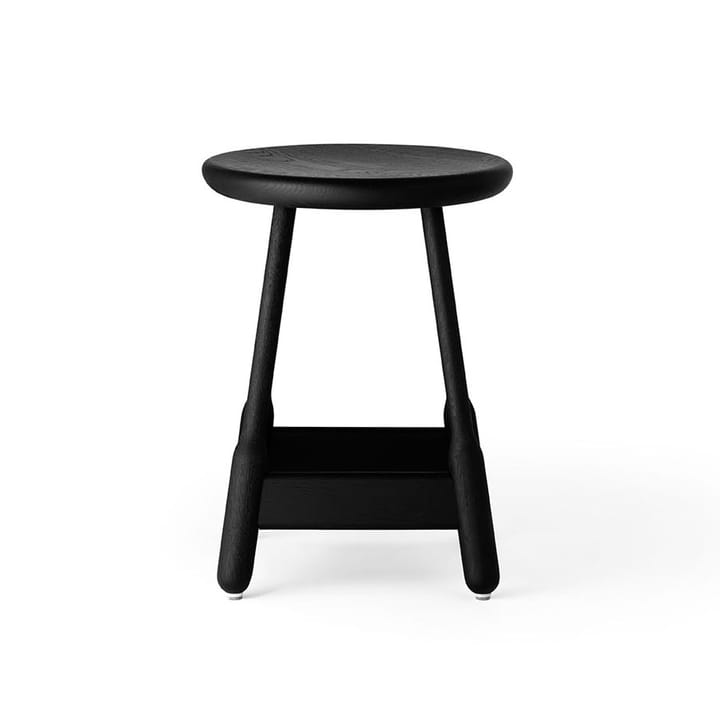 Albert barstol 50 cm, Svartbetsad ek Massproductions