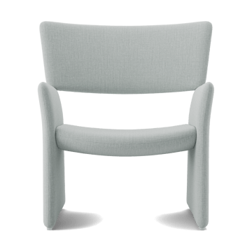 Crown Easy Chair fåtölj - Linara 253 Swedish Grey - Massproductions
