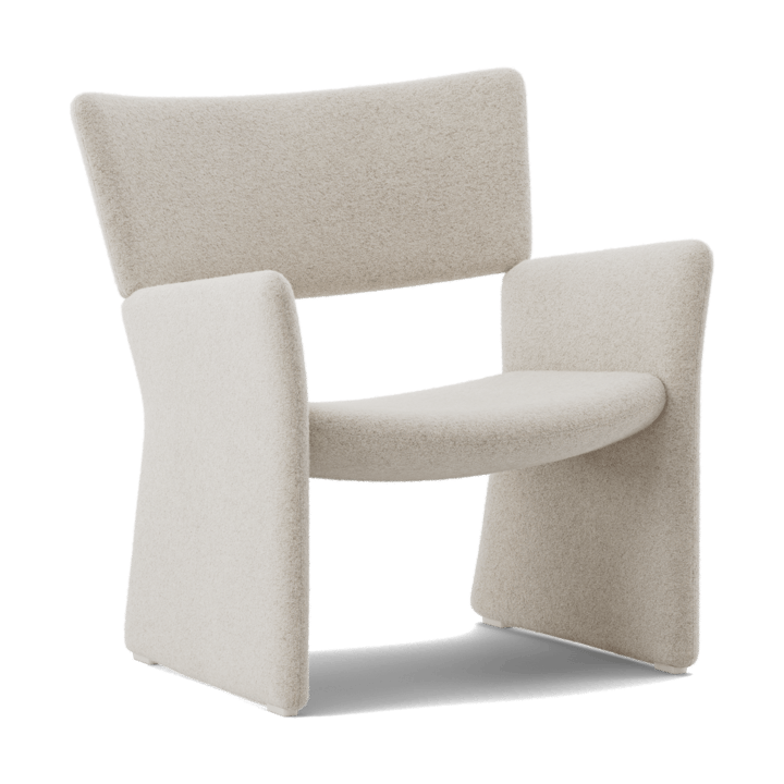 Crown Easy Chair fåtölj - Spiral 21 Chalk - Massproductions