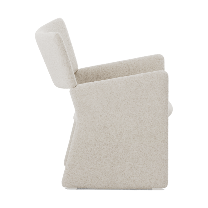 Crown Easy Chair fåtölj, Spiral 21 Chalk Massproductions