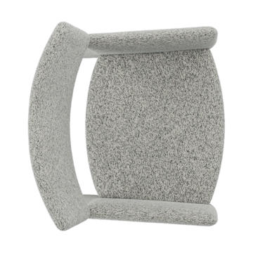 Crown Easy Chair fåtölj - Spiral 23 Monochrome - Massproductions