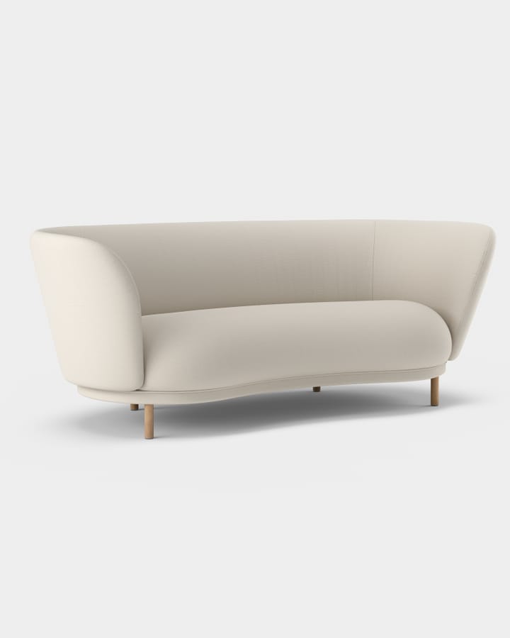 Dandy 2-sits soffa, Ek-Geneva Shingle - 2854/120 Massproductions