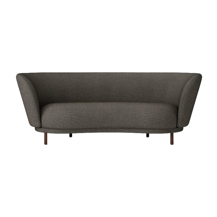 Dandy 2-sits soffa - Valnöt-Sacho Safire 001 - Massproductions