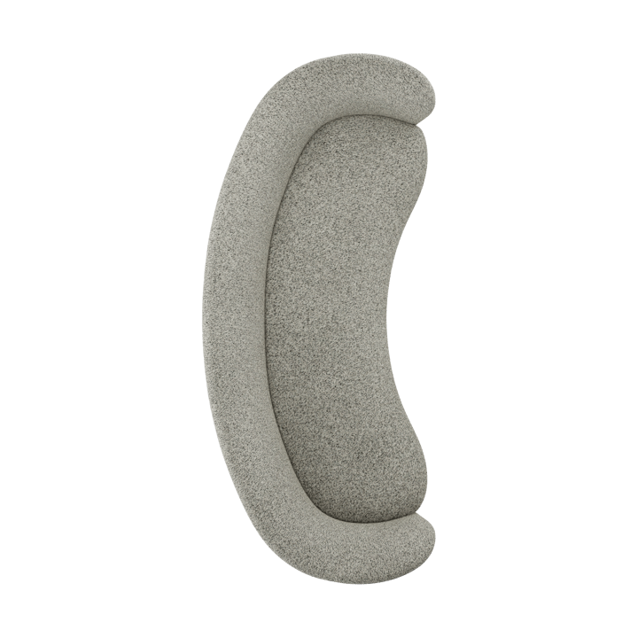 Dandy 3-sits soffa, Black oak - Kirkby Design, Spiral - 23 Monochrome Massproductions