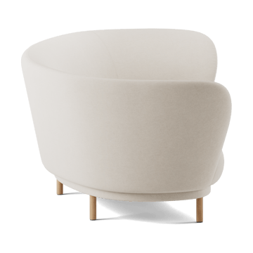 Dandy 3-sits soffa - Natural oak-Linara 05 Porridge - Massproductions