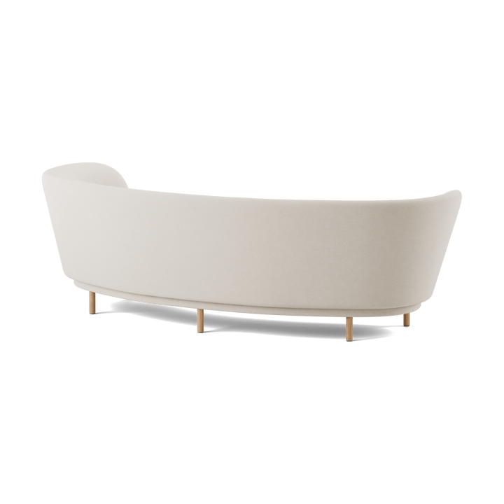 Dandy 3-sits soffa, Natural oak-Linara 05 Porridge Massproductions