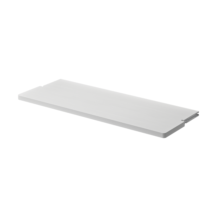 Gridlock Deep Shelf W800 hyllplan - White stained Ash - Massproductions