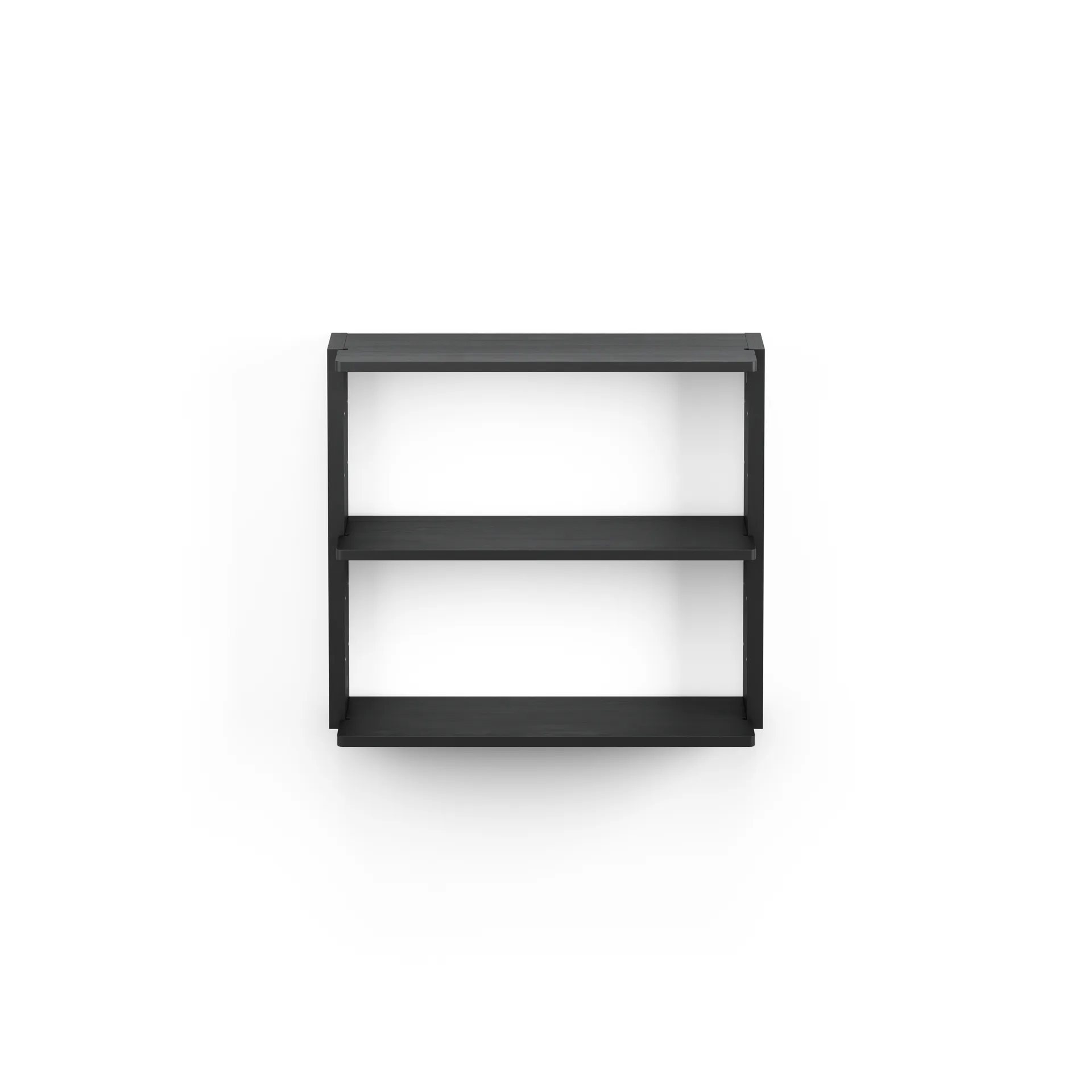 Gridlock - S1-A3-0 vägghylla, Black stained Ash Massproductions