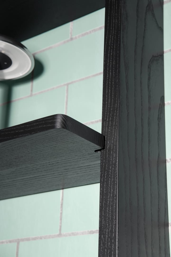 Gridlock Shelf W800 hyllplan - Black stained Ash - Massproductions