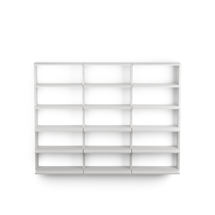 Gridlock - T3-A9-A9 vägghylla, White stained Ash Massproductions