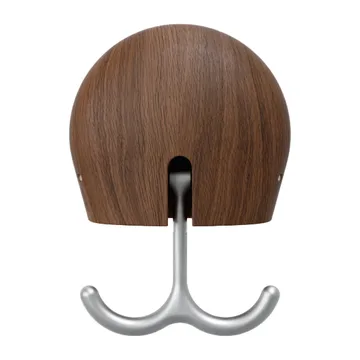 Hercule väggkrok - Oljad valnöt - Massproductions