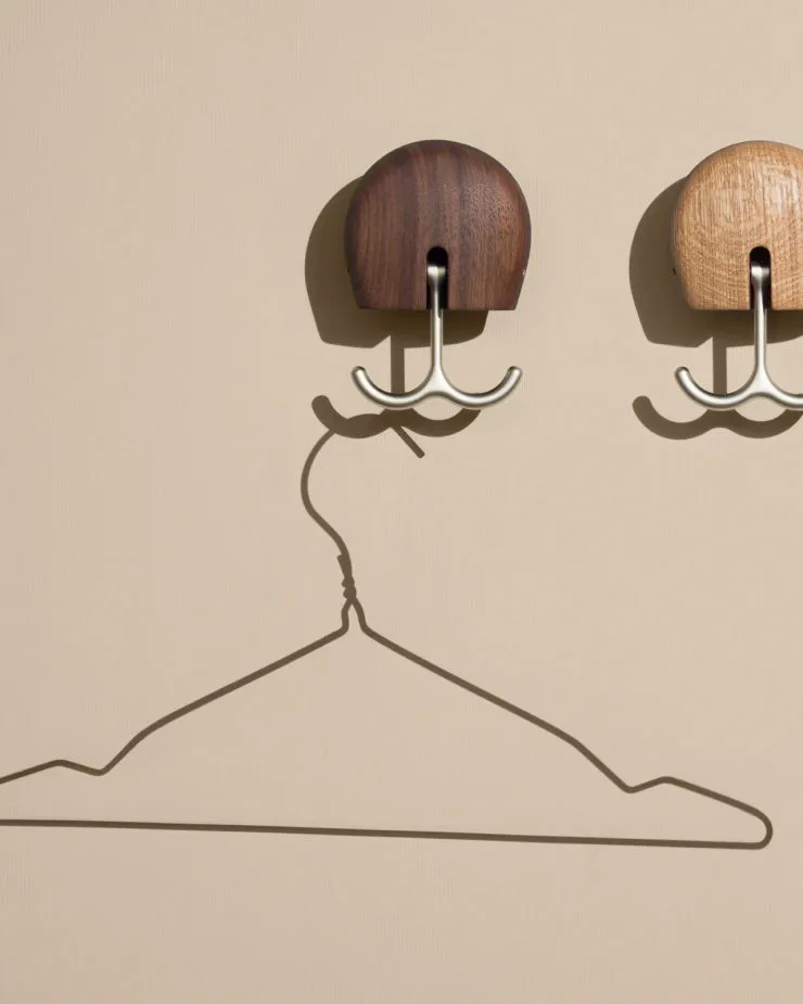 Hercule väggkrok, Oljad valnöt Massproductions